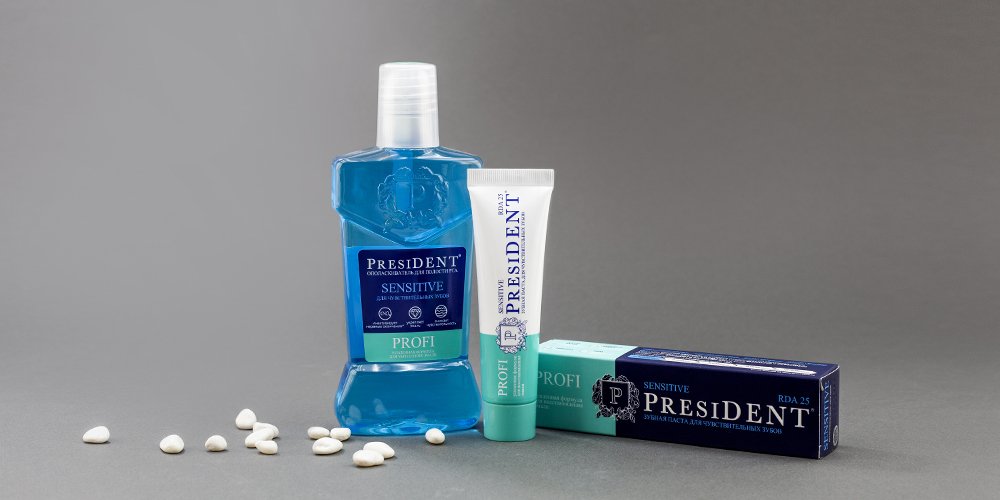 Зубная паста PresiDENT PROFI Sensitive